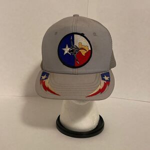 Vintage 80s Air Force Fighter Jet flying Mesh Embroidered Snapback Trucker Hat T